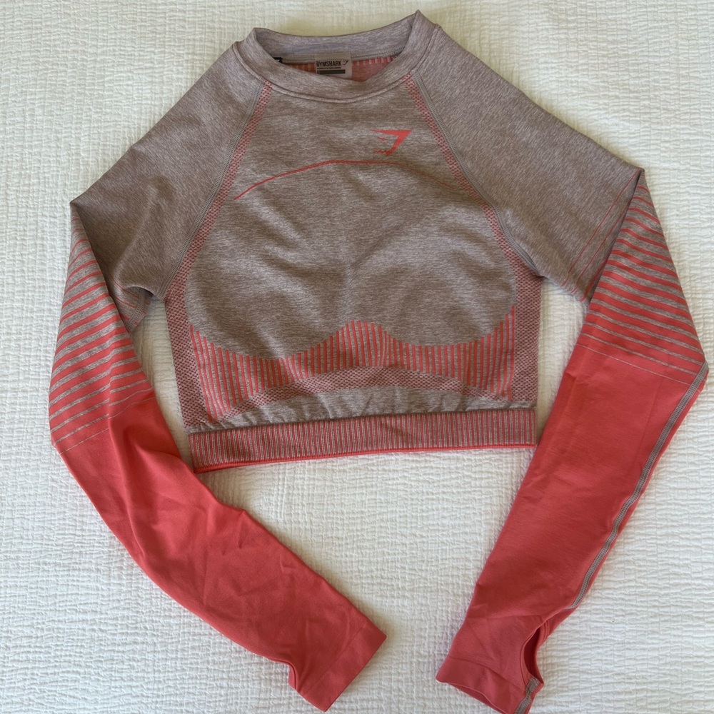 Amplify Seamless Long Sleeve Crop Top
